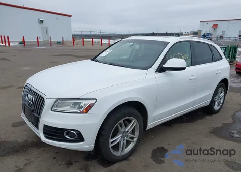 2013 Audi Q5 2.0T Premium from USA, damaged, VIN WA1LFBFP1DA078390